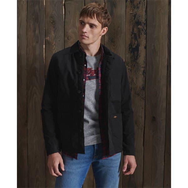 Superdry Överskjorta Utility Mix Svart L Man