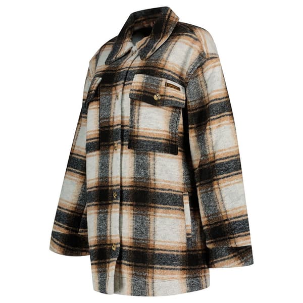 Superdry Overshirt Jacka Beige L Kvinna