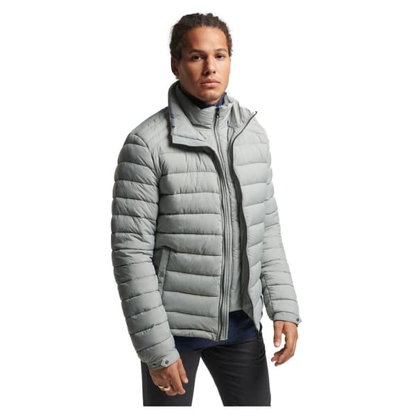 Superdry Jacka Studios Padded Grönt S Man