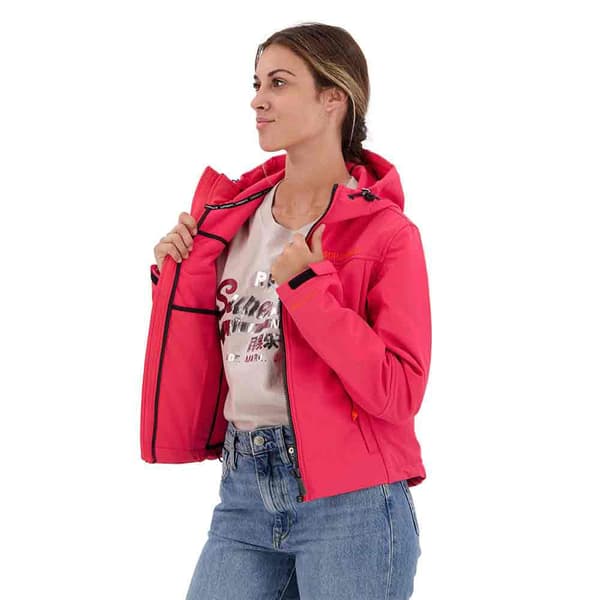 Superdry Jacka Code Trekker Rosa 2XS Kvinna