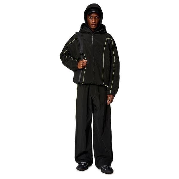 Diesel Jacka Green Svart 48 Man