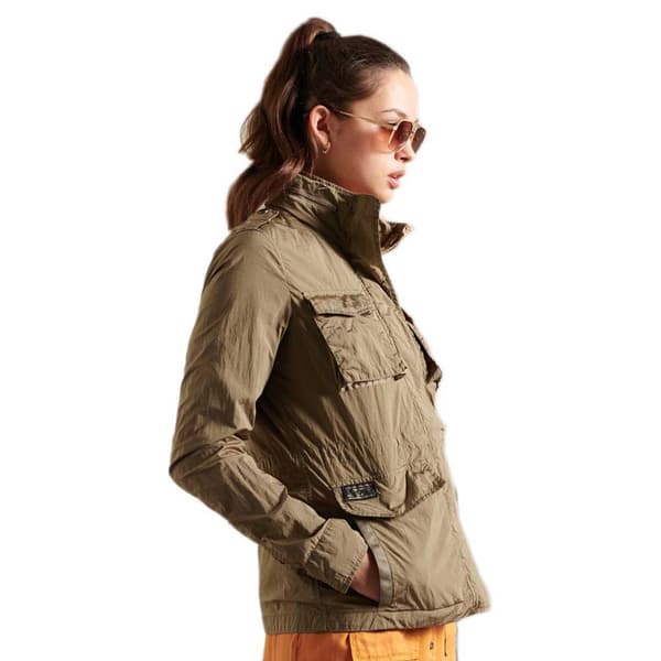 Superdry Jacka Military M65 Grönt XS Kvinna