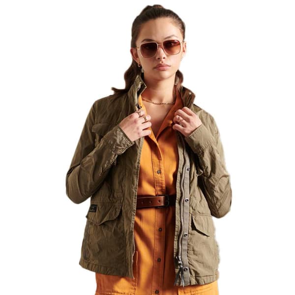 Superdry Jacka Military M65 Grönt XS Kvinna