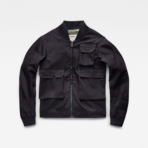 G-star Bomber Takki 3d Pocket Musta S Nainen