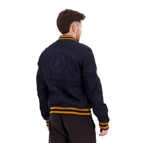 Superdry Jacka Vintage Indigo Varsity Bomber Blå L Man