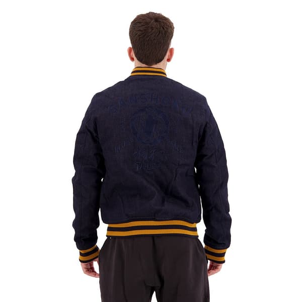 Superdry Jacka Vintage Indigo Varsity Bomber Blå L Man
