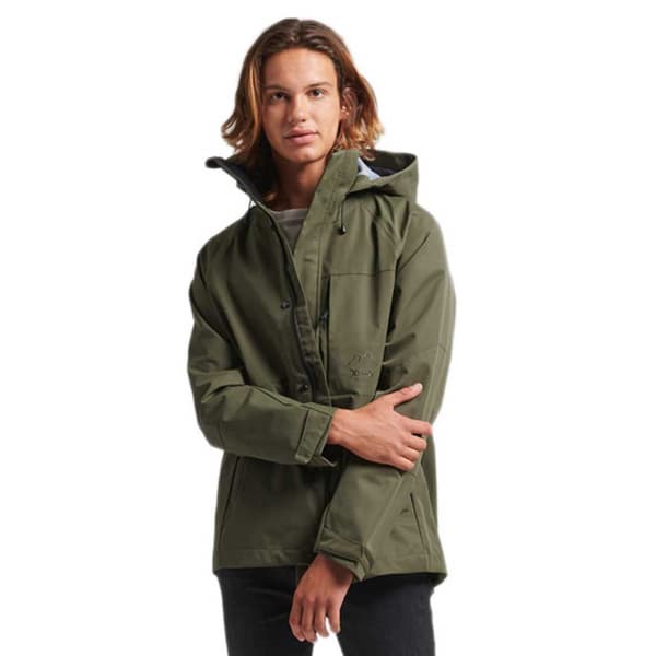 Superdry Jacka Code Xpd Shell Grönt S Man