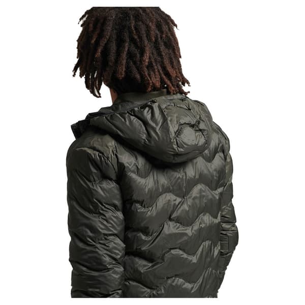 Superdry Jacka Vintage Hooded Mid Layer Grönt 2XL Man