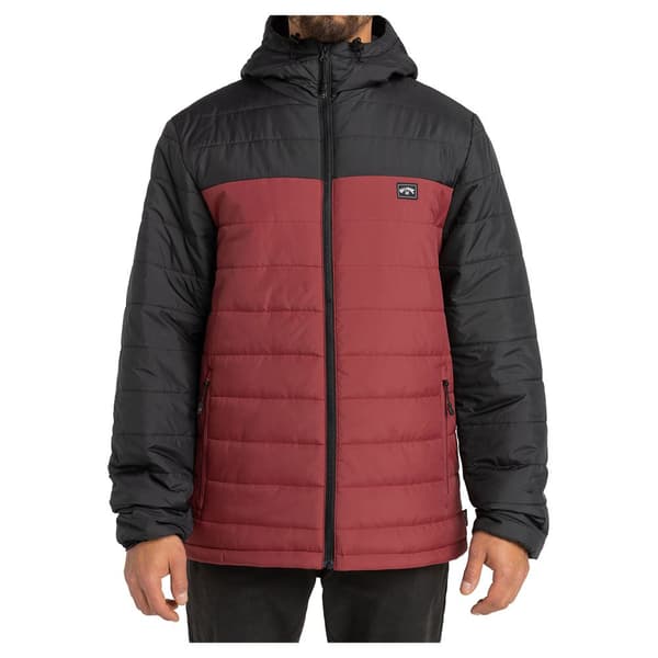 Billabong Takki Surf Check Puff Punainen L Mies
