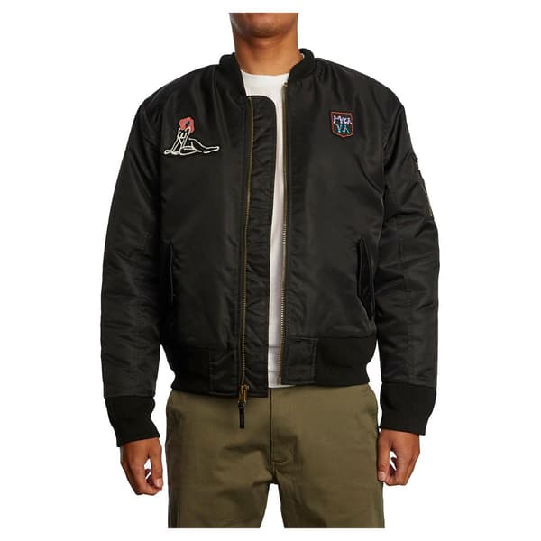 Rvca Jacka Oblow Va-1 Svart L Man