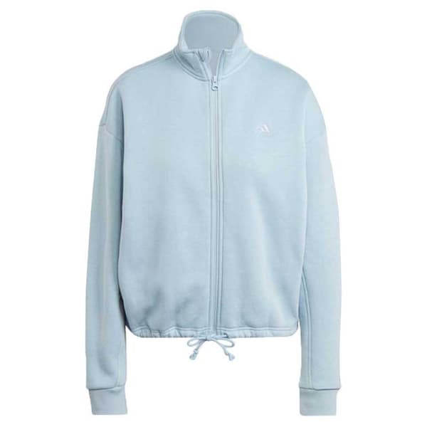 Adidas Jakke All Szn Fleece Blå S Kvinde