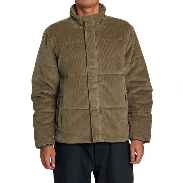 Rvca Jakke Townes Brun M Mand