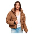 Miniatyrbild 1 av 7: Superdry Pufferjacka Boxy Brun 2XS Kvinna