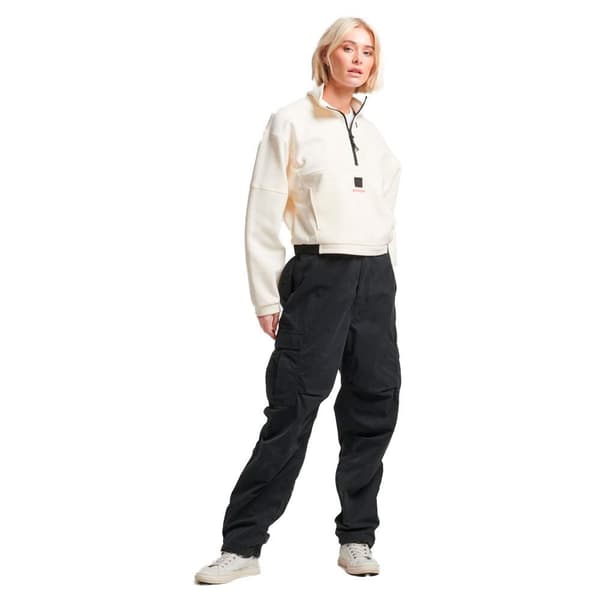 Superdry Puoliksi Vetoketjullinen Villapaita Code Tech Beige 2XS Nainen