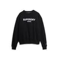 Pikkukuva 6 / 6: Superdry Crew Neck Villapaita Sport Luxe Loose Musta 2XS Nainen