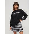 Pikkukuva 1 / 6: Superdry Crew Neck Villapaita Sport Luxe Loose Musta 2XS Nainen