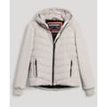 Miniatyrbild 3 av 10: Superdry Vadderad Jacka Storm Hybrid Beige 2XS Kvinna