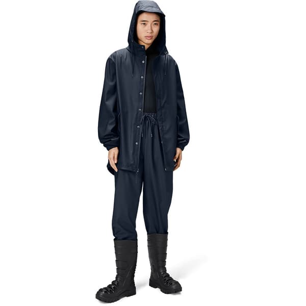 Rains Rw-fishtail W3 Jacka Blå S Man