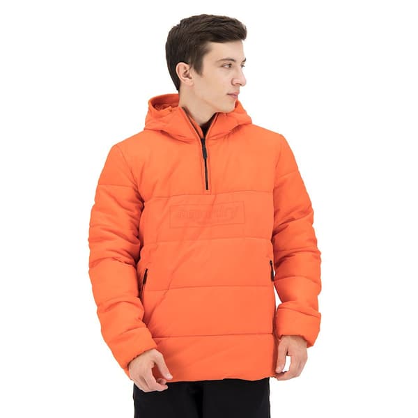 Superdry Vadderad Overheadjacka Nu Orange S Man