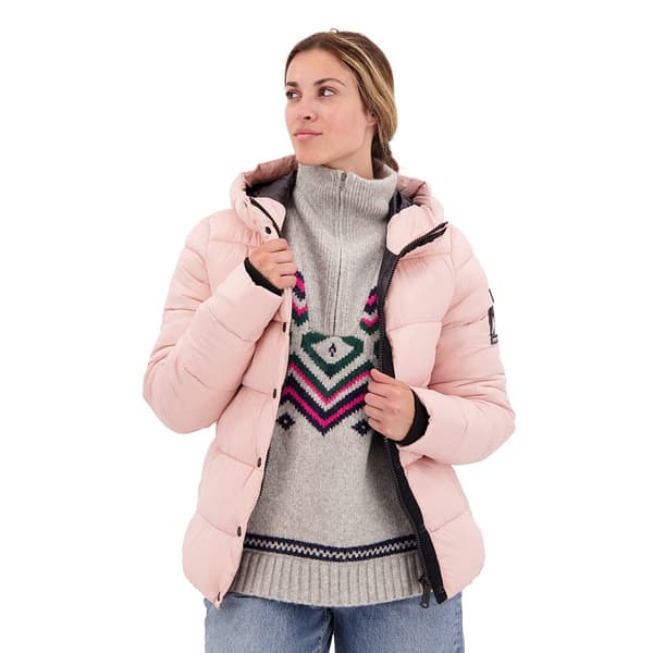 Superdry Jacka High Shine Toya Rosa S Kvinna