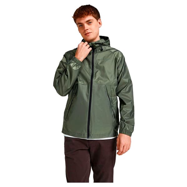 Jack & Jones Regnjakke Solar Grøn L Mand