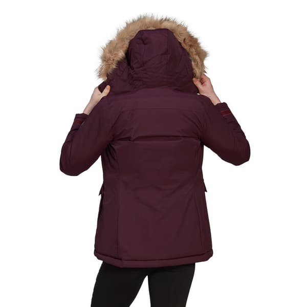 Adidas Jacka Utilitas Parka Röd M Kvinna