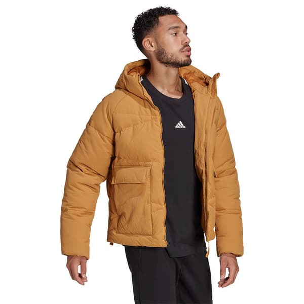 Adidas Jacka Big Baffle Brun M Man
