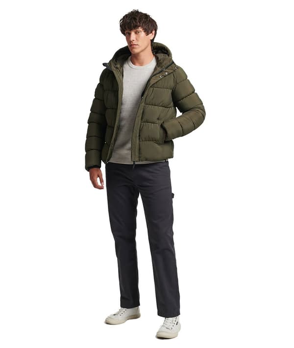 Superdry Jacka Code Xpd Sports Puffer Grönt S Man
