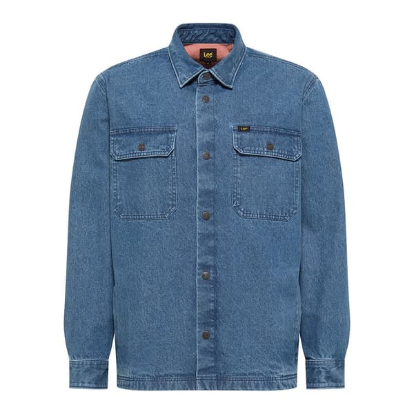 Lee Overshirt Workwear Blå 2XL / Regular Mand