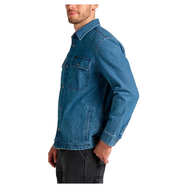 Lee Overshirt Workwear Blå 2XL / Regular Mand