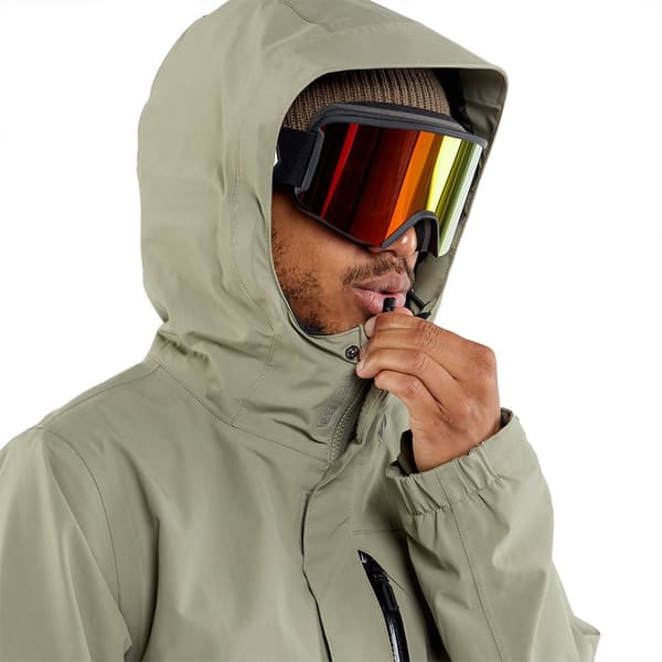 Volcom L Ins Gore-tex Takki Vihreä S Mies