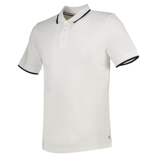 Boss Kortærmet Polo Parlay 190 10241531 01 Hvid XS Mand