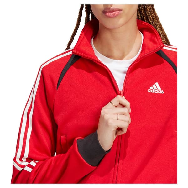 Adidas Jakke Tiro Tt Lif Rød L Kvinde