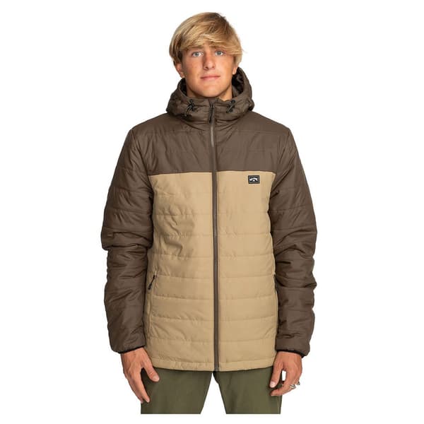 Billabong Jacka Surf Check Brun XL Man