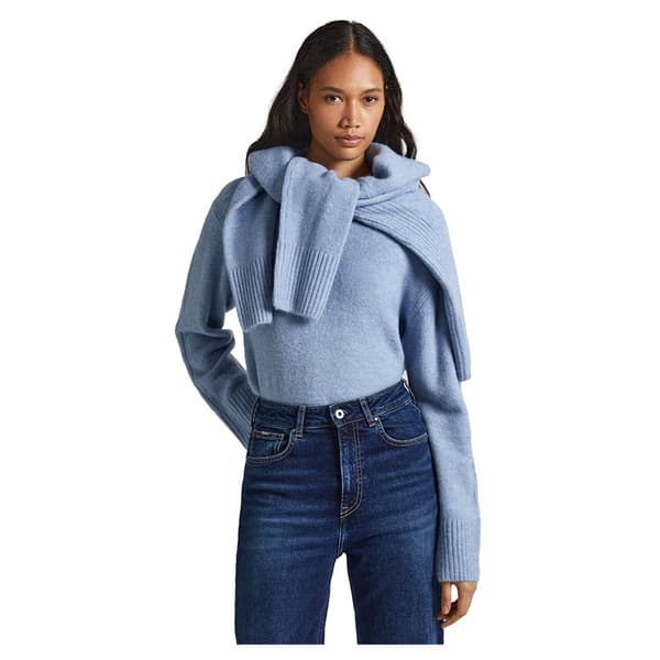 Pepe Jeans Villapaita Denisse Sininen L Nainen