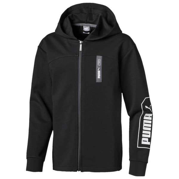 Puma Jacka Nu-tility Svart 7-8 Years Pojke