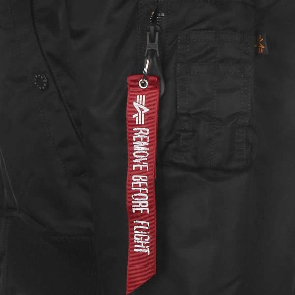 Alpha Industries Ma-1 Os Reversible Fur Jacka Svart S Kvinna