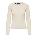 Miniatyrbillede 3 af 6: Selected O Neck Sweater Amelia Beige M Kvinde