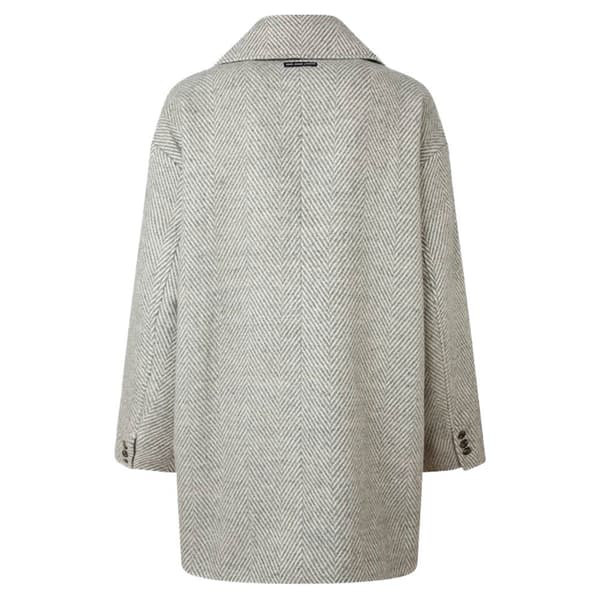 Pepe Jeans Tung Jakke Fiona Grå XSS Kvinde