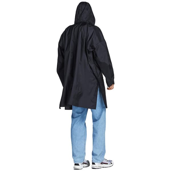 Jack & Jones Regnjakke Solar Poncho Sort L Mand