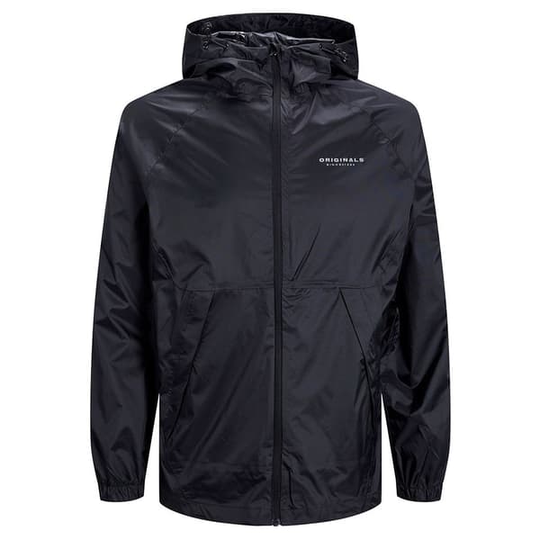 Jack & Jones Regnjakke Solar Sort M Mand