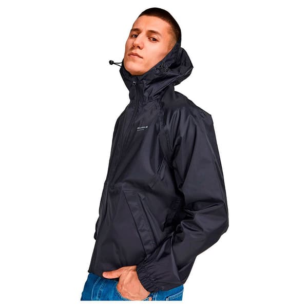 Jack & Jones Regnjakke Solar Sort M Mand