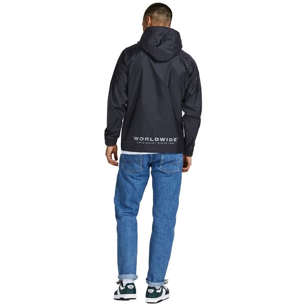 Jack & Jones Regnjakke Solar Sort M Mand