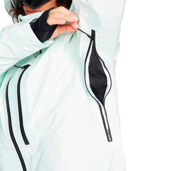 Volcom Nya Tds Inf Gore-tex Takki Valkoinen L Nainen