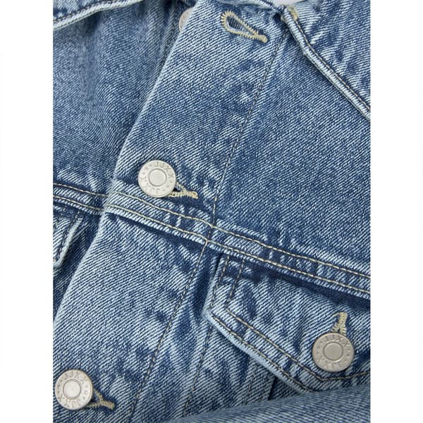 Jack & Jones Jeansjacka Melina Regular Fit Blå XS Kvinna