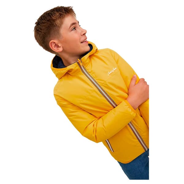 Jack & Jones Takki Paul Tons Revers Puffer Keltainen 8 Years Poika
