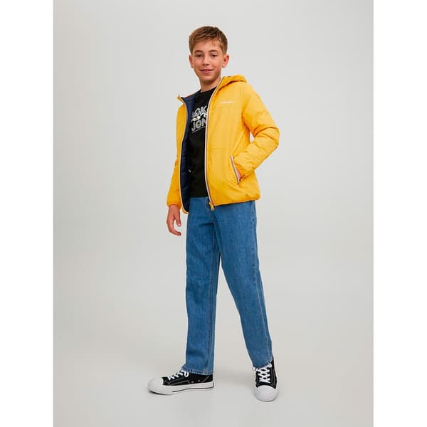 Jack & Jones Takki Paul Tons Revers Puffer Keltainen 8 Years Poika