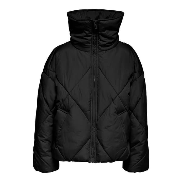 Only Takki Tamara Short Quilted Musta L Nainen
