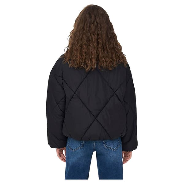 Only Takki Tamara Short Quilted Musta L Nainen