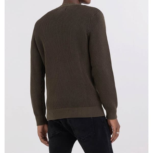 Replay Crew Neck Villapaita Uk2515.000.g23520 Vihreä S Mies